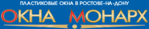 Логотип компании Окна-монарх