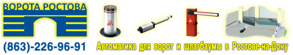 Логотип компании Ворота Ростова