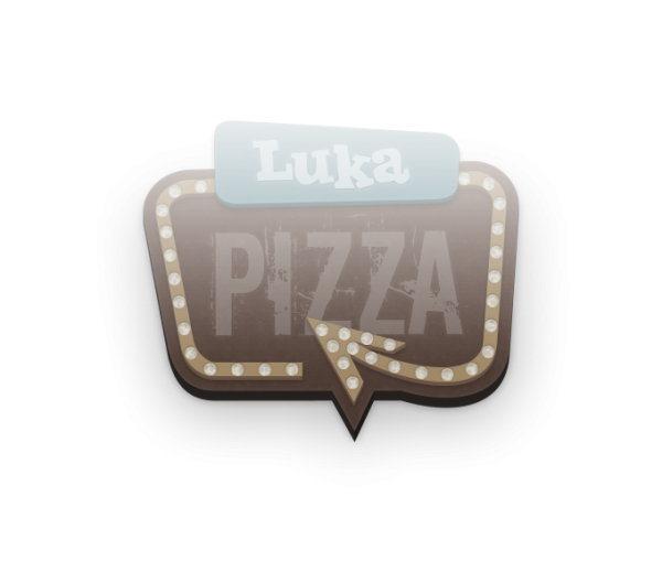 Логотип компании Luka PIZZA