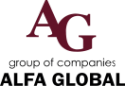 Логотип компании Альфа Глобал