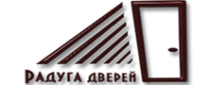 Логотип компании Радуга дверей