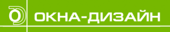 Логотип компании ОКНА-ДИЗАЙН