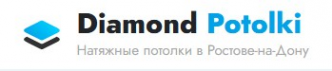 Логотип компании Diamond Potolki