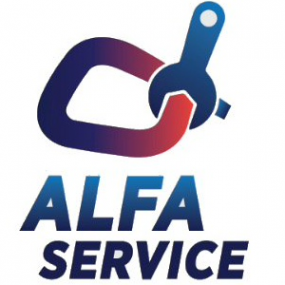 Логотип компании Alpha-service